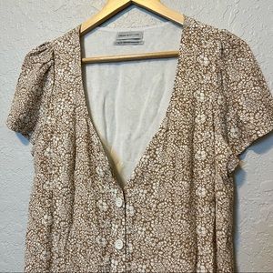 Urban outfitters button up dress